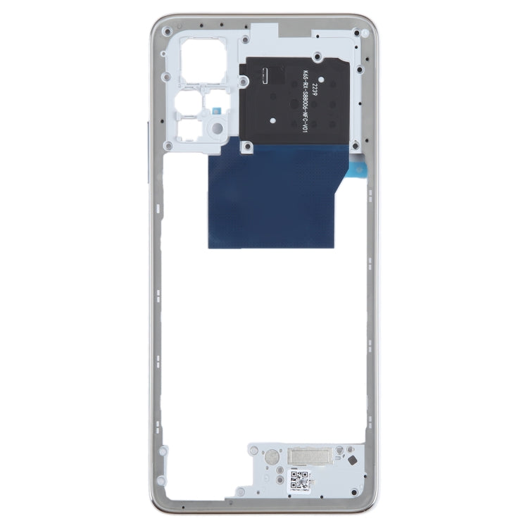 For Xiaomi Redmi Note 12 Pro 4G Original Middle Frame Bezel Plate (Silver) - Frame Bezel Plate by buy2fix | Online Shopping UK | buy2fix