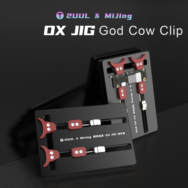 2UUL & MiJing OX JIG Universal Fixture High Temperature Resistance Phone Motherboard PCB Board Repair Holder Tool - Repair Fixture by 2UUL | Online Shopping UK | buy2fix