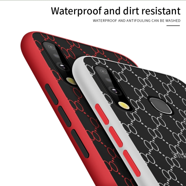 For Samsung Galaxy A70E PINWUYO Series 2 Generation PC + TPU Waterproof and Anti-drop All-inclusive Protective Case(Red) - Galaxy Phone Cases by PINWUYO | Online Shopping UK | buy2fix