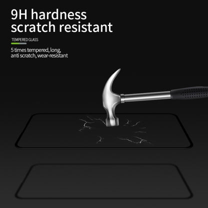 For OPPO A92S PINWUYO 9H 3D Curved Full Screen Explosion-proof Tempered Glass Film(Black) - OPPO Tempered Glass by PINWUYO | Online Shopping UK | buy2fix