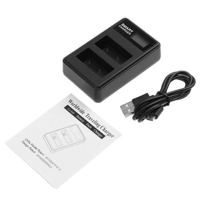 For Fujifilm Fuji NP-W126 Smart LCD Display USB Dual Charger - Battery USB Charger by buy2fix | Online Shopping UK | buy2fix