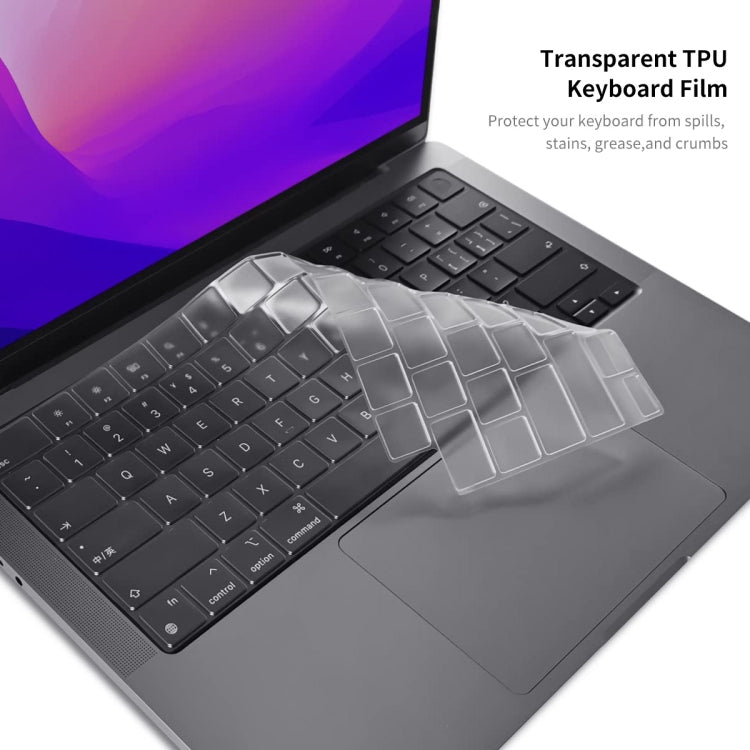 For MacBook Air 13.6 2022/2024 A2681 M2 / A3113 M3 EU Version ENKAY 3 in 1 Matte Laptop Case with TPU Keyboard Film / Anti-dust Plugs (Green) - MacBook Air Cases by ENKAY | Online Shopping UK | buy2fix