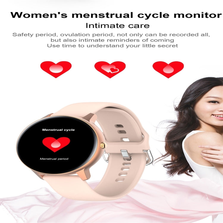 W68 1.4 inch Color Screen Smart Watch, IP68 Waterproof, Support Temperature Monitoring/Heart Rate Monitoring/Blood Pressure Monitoring/Sleep Monitoring/Predict Menstrual Cycle Intelligently(Silver) - Smart Wear by buy2fix | Online Shopping UK | buy2fix