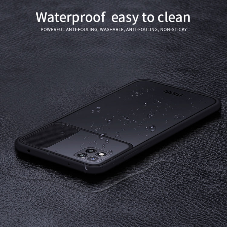 For Xiaomi Poco C3 MOFI Xing Dun Series Translucent Frosted PC + TPU Privacy Anti-glare Shockproof All-inclusive Protective Case(Black) - Xiaomi Cases by MOFI | Online Shopping UK | buy2fix