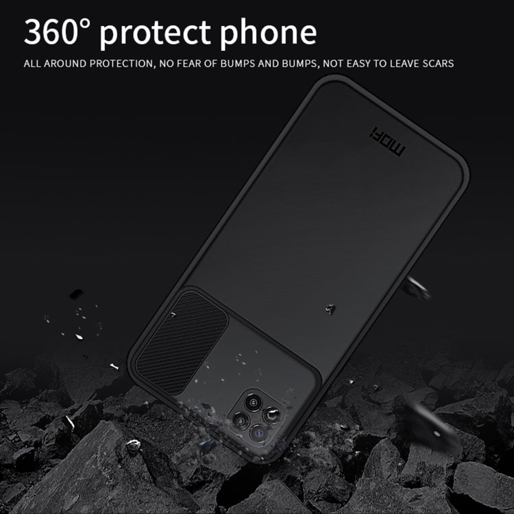 For Xiaomi Poco C3 MOFI Xing Dun Series Translucent Frosted PC + TPU Privacy Anti-glare Shockproof All-inclusive Protective Case(Black) - Xiaomi Cases by MOFI | Online Shopping UK | buy2fix