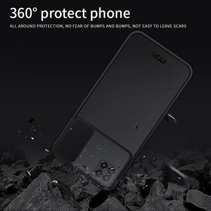 For Xiaomi Poco C3 MOFI Xing Dun Series Translucent Frosted PC + TPU Privacy Anti-glare Shockproof All-inclusive Protective Case(Black) - Xiaomi Cases by MOFI | Online Shopping UK | buy2fix