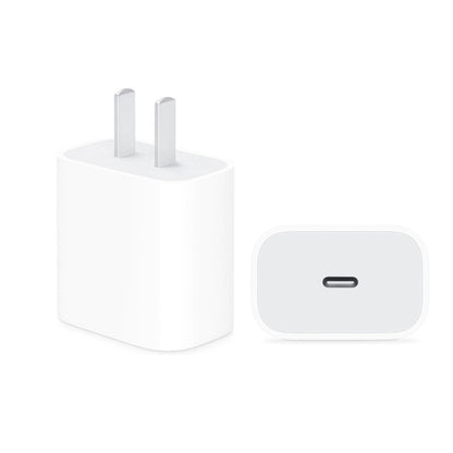 PD 20W Single USB-C / Type-C Port Travel Charger + 3A PD3.0 USB-C / Type-C to 8 Pin Fast Charge Data Cable Set, US Plug 2m - USB Charger by buy2fix | Online Shopping UK | buy2fix