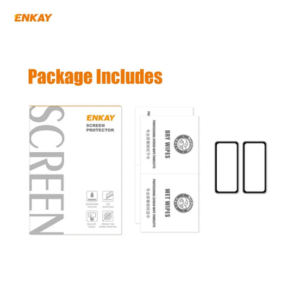 For Huawei B6 2 PCS ENKAY Hat-Prince 3D Full Screen Soft PC Edge + PMMA HD Screen Protector Film - Screen Protector by ENKAY | Online Shopping UK | buy2fix