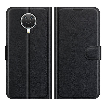 For Nokia G10/G20 Litchi Texture Horizontal Flip Protective Case with Holder & Card Slots & Wallet(Black) - Mobile Accessories by buy2fix | Online Shopping UK | buy2fix