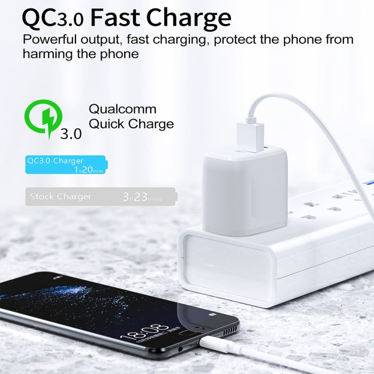 CS-20W Mini Portable PD3.0 + QC3.0 Dual Ports Fast Charger(US Plug) - USB Charger by buy2fix | Online Shopping UK | buy2fix