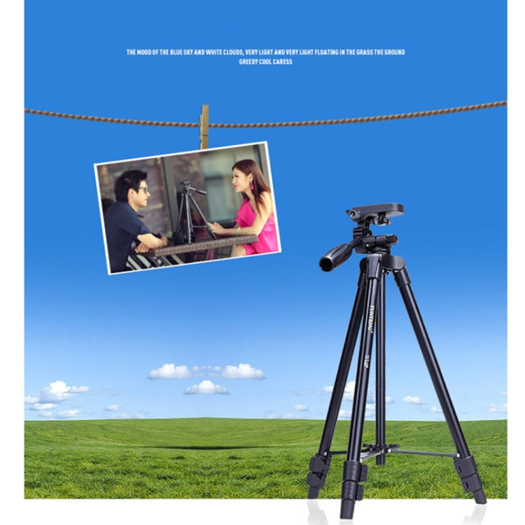 YUNTENG VCT-520 Aluminum Alloy Tripod Mount - Tripods by YUNTENG | Online Shopping UK | buy2fix