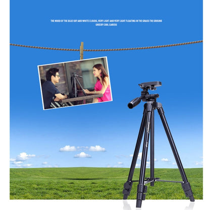 YUNTENG VCT-520 Aluminum Alloy Tripod Mount - Tripods by YUNTENG | Online Shopping UK | buy2fix