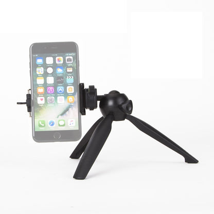 YUNTENG YT-238 Mini Tripod Mount with Phone Clamp - Tripods by YUNTENG | Online Shopping UK | buy2fix