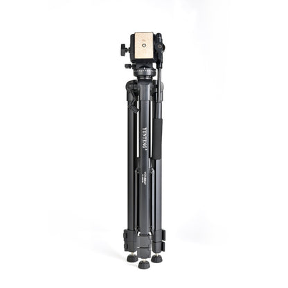 YUNTENG 860 Aluminum Tripod Mount with Fluid Drag Damping Ballhead - Tripods by YUNTENG | Online Shopping UK | buy2fix