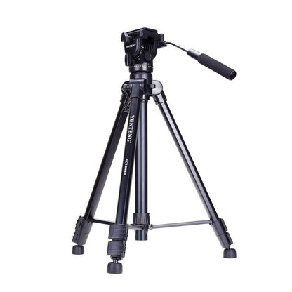 YUNTENG VCT-880 Aluminum Alloy Tripod Mount with Three-Dimensional Tripod Head - Camera Accessories by buy2fix | Online Shopping UK | buy2fix