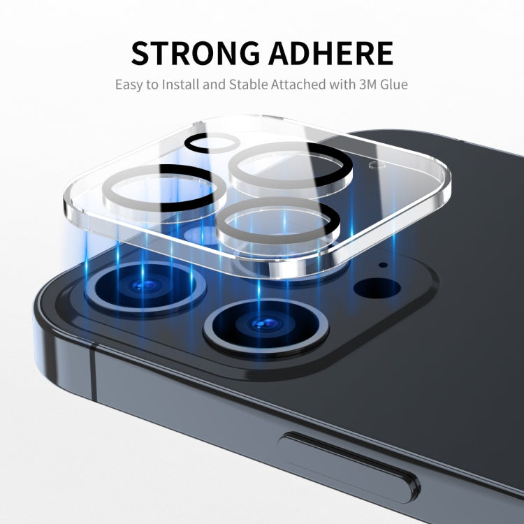 For iPhone 13 Pro / 13 Pro Max 2pcs ENKAY Hat-Prince 9H Rear Camera Lens Tempered Glass Film - iPhone 13 Pro Tempered Glass by ENKAY | Online Shopping UK | buy2fix