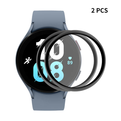 2 PCS For Samsung Galaxy Watch5 44mm ENKAY 3D Full Coverage PC + PMMA HD Screen Protector Film - Screen Protector by ENKAY | Online Shopping UK | buy2fix