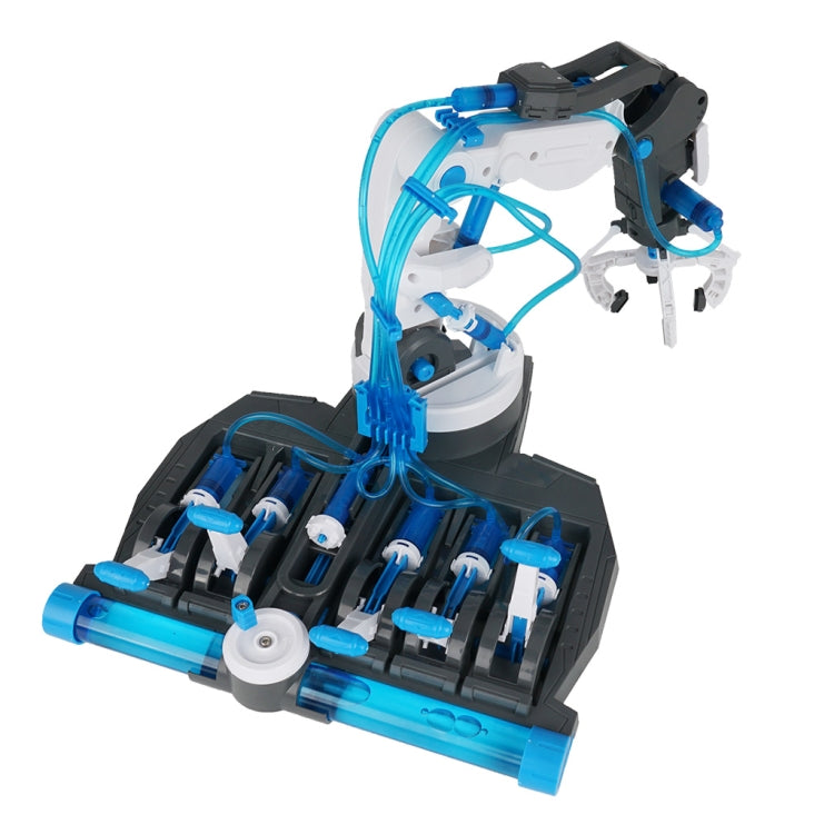 MoFun 101 Hydraulic Robot Arm 3 in 1 Science and Education Assembled Toys(Blue) - DIY Developmental Toys by MoFun | Online Shopping UK | buy2fix