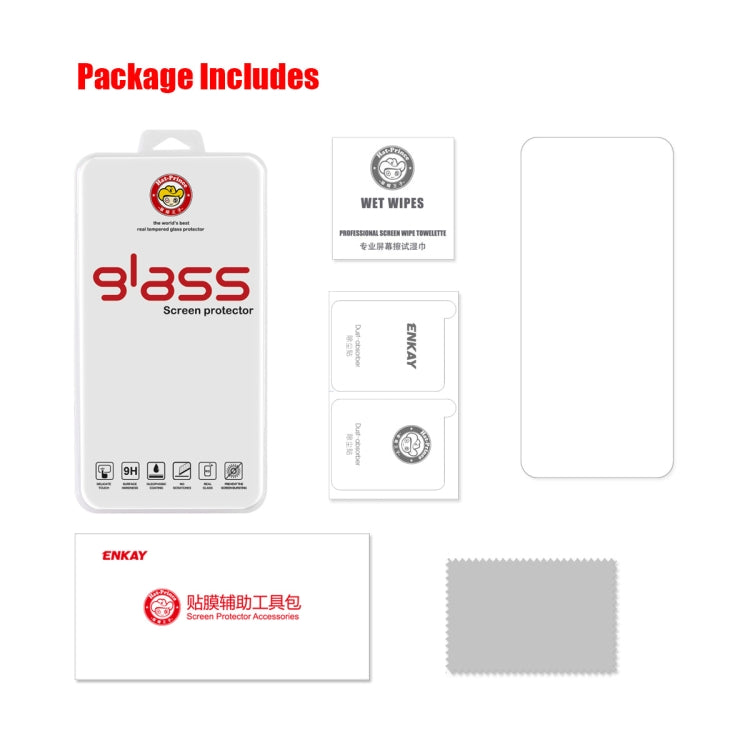 For Asus Zenfone 9 ENKAY 0.26mm 9H 2.5D Tempered Glass Film - ASUS Tempered Glass by ENKAY | Online Shopping UK | buy2fix
