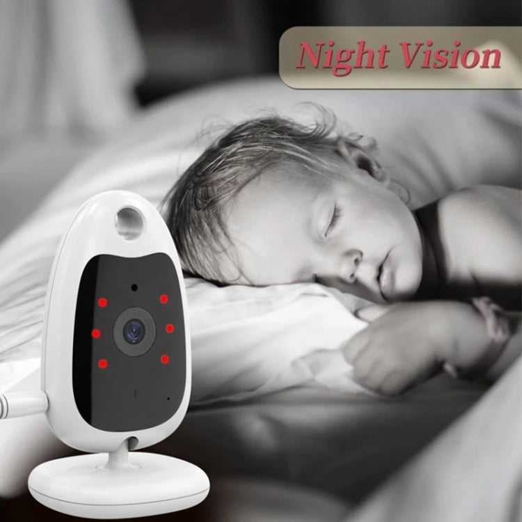 VB610 Baby Monitor Camera Wireless Two-way Talk Back Baby Night Vision IR Monitor(EU Plug) - Security by buy2fix | Online Shopping UK | buy2fix