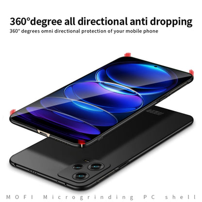 For Xiaomi Redmi Note 12 Pro+ China MOFI Micro Frosted PC Ultra-thin Hard Case(Red) - Note 12 Pro+ Cases by MOFI | Online Shopping UK | buy2fix