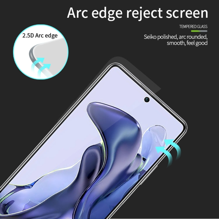 For Realme GT Neo5 PINWUYO 9H 2.5D Full Screen Tempered Glass Film(Black) - Realme Tempered Glass by PINWUYO | Online Shopping UK | buy2fix