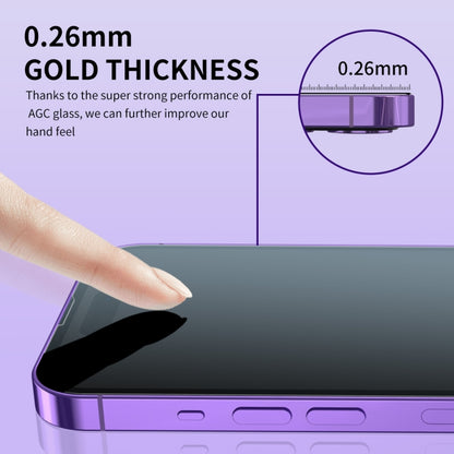 For iPhone 11 / XR 2pcs ENKAY Hat-Prince 25 Degree Privacy 8K UHD AGC Tempered Glass Film - iPhone 11 Tempered Glass by ENKAY | Online Shopping UK | buy2fix