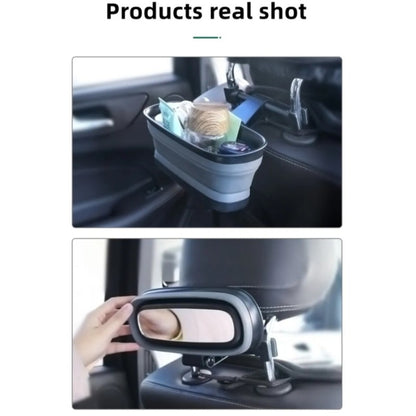 L65 Car Can Be Contraction And Expanded And Storing Car Vanity Mirror Car Storage Box -  by buy2fix | Online Shopping UK | buy2fix