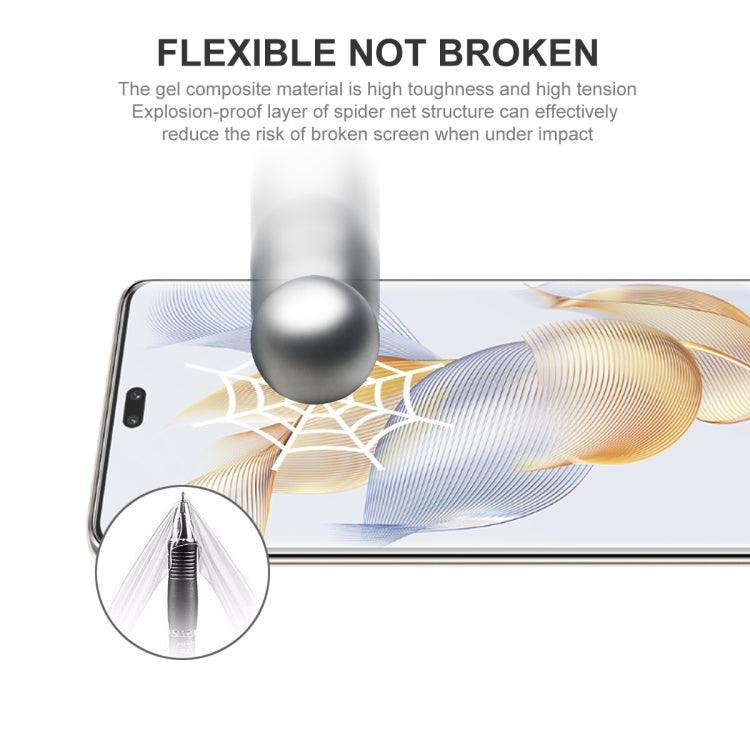 For Honor 90 Pro 10pcs ENKAY Full Glue Soft Explosion-proof Hydrogel Film - For Huawei by ENKAY | Online Shopping UK | buy2fix