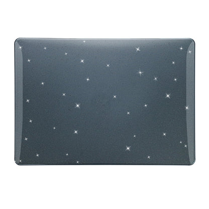 For MacBook Air 15.3 A2941 ENKAY EU Version 3 in 1 Bling Crystal Protective Case with TPU Keyboard Film & Anti-dust Plugs(Black) - MacBook Air Cases by ENKAY | Online Shopping UK | buy2fix