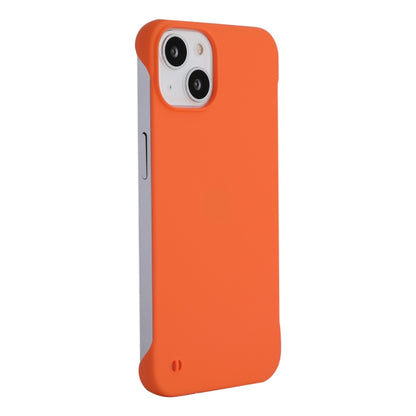 For iPhone 15 ENKAY Ultra-thin Matte Frameless PC Phone Case(Orange) - iPhone 15 Cases by ENKAY | Online Shopping UK | buy2fix