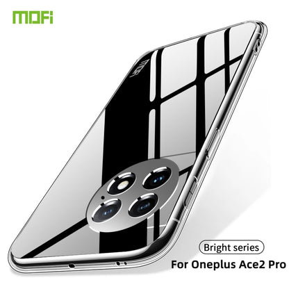 For OnePlus Ace 2 Pro MOFI Ming Series Transparent Ultra-thin TPU Phone Case(Transparent) - OnePlus Cases by MOFI | Online Shopping UK | buy2fix