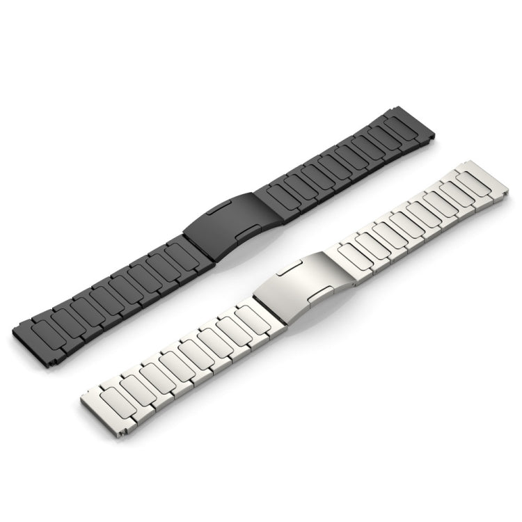 For Amazfit GTR 4 Pro 22mm I-Shaped Titanium Alloy Watch Band(Grey) - Watch Bands by buy2fix | Online Shopping UK | buy2fix