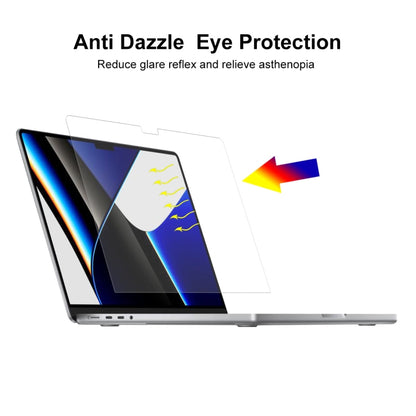 For MacBook Pro 14.2 A2442/A2779 ENKAY Hat-Prince 3 in 1 Protective Bracket Case Cover Hard Shell with TPU Keyboard Film / PET Screen Protector, Version:EU(Dark Blue) - MacBook Pro Cases by ENKAY | Online Shopping UK | buy2fix