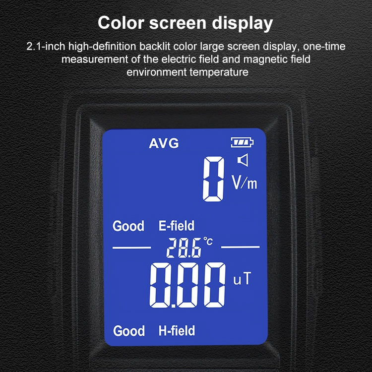 Wintact WT3121 Electromagnetic Radiation Tester Household Appliances Radiation Detector Electromagnetic Radiation Meter - Radiation Detector by Wintact | Online Shopping UK | buy2fix