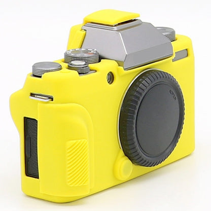 Richwell Soft Silicone TPU Skin Body Rubber Camera Case Bag Full Cover for Fujifilm Fuji X-T100 Digital Camera(Yellow) - Camera Accessories by Richwell | Online Shopping UK | buy2fix