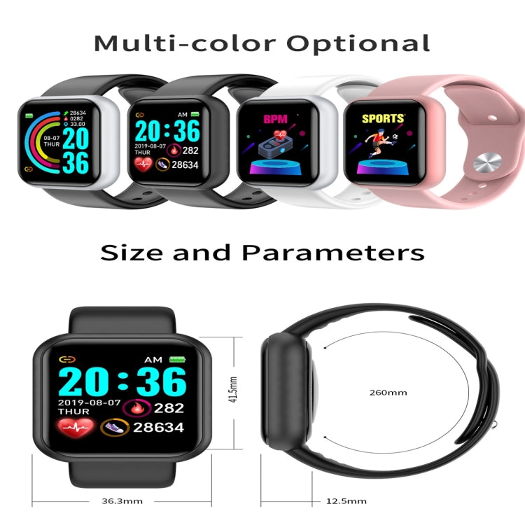 B57S 1.3inch IPS Color Screen Smart Watch IP67 Waterproof,Support Call Reminder /Heart Rate Monitoring/Blood Pressure Monitoring/Sleep Monitoring(White) - Smart Wear by buy2fix | Online Shopping UK | buy2fix