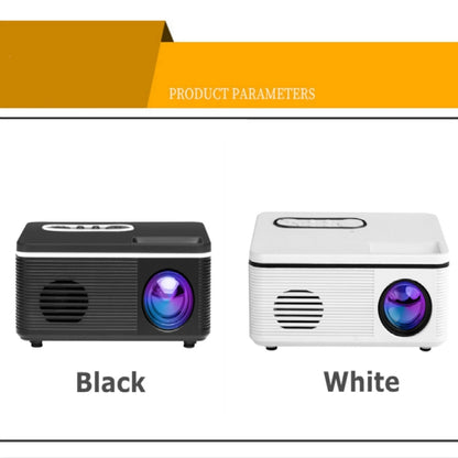 S361 80 Lumens 320 x 240 Pixel Portable Mini Projector, Support 1080P, AU Plug(White) - Consumer Electronics by buy2fix | Online Shopping UK | buy2fix