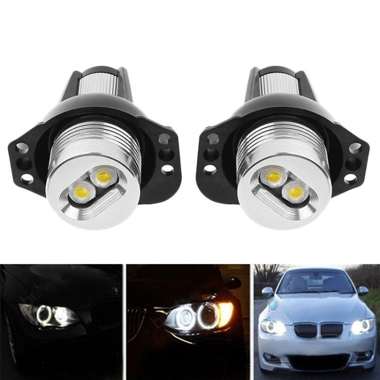 2 PCS 6W Headlight Angel Eye Light Bulb Fog Light Car Accessories for BMW E90 / BMW E91 - In Car by buy2fix | Online Shopping UK | buy2fix