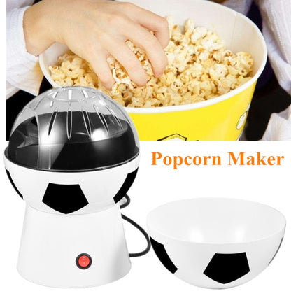 Creative Soccer Ball Electric Household Hot Air Popcorn Maker European regulations - Home & Garden by buy2fix | Online Shopping UK | buy2fix