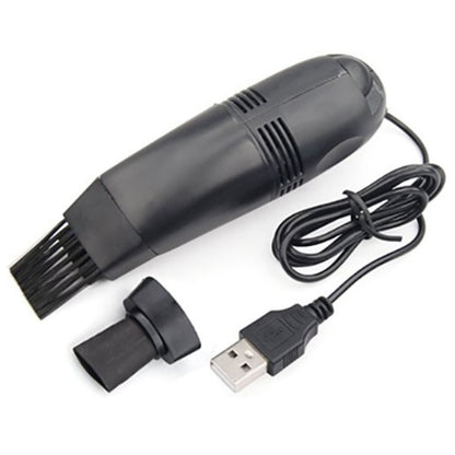 Mini USB Desktop Table Keyboard Vacuum Cleaner with Brushes(Random) -  by buy2fix | Online Shopping UK | buy2fix