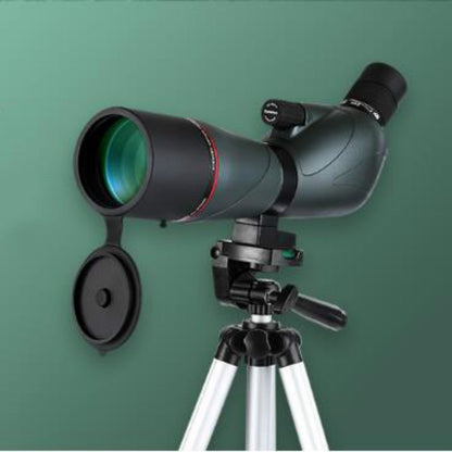 15-45X60 Zoom Single-lens Telescope High-definition Monocular Binoculars Outdoor Bird Watching Target Glasses(Green) - Monocular Binoculars by Zoom | Online Shopping UK | buy2fix