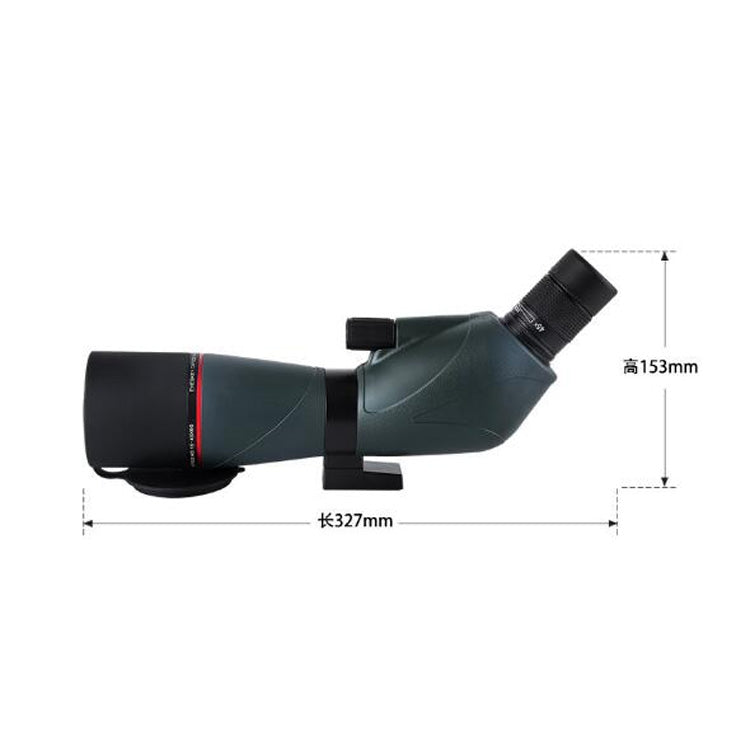 15-45X60 Zoom Single-lens Telescope High-definition Monocular Binoculars Outdoor Bird Watching Target Glasses(Green) - Monocular Binoculars by Zoom | Online Shopping UK | buy2fix