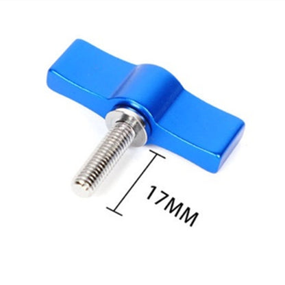 10PCS T-shaped Screw Multi-directional Adjustment Hand Screw Aluminum Alloy Handle Screw, Specification:M6(Blue) - DJI & GoPro Accessories by buy2fix | Online Shopping UK | buy2fix