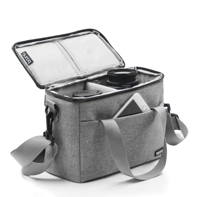 Baona BN-H001 Digital Camera Bag Casual Portable Camera Waterproof Bag, Size:Small(Gray) - Camera Accessories by Baona | Online Shopping UK | buy2fix