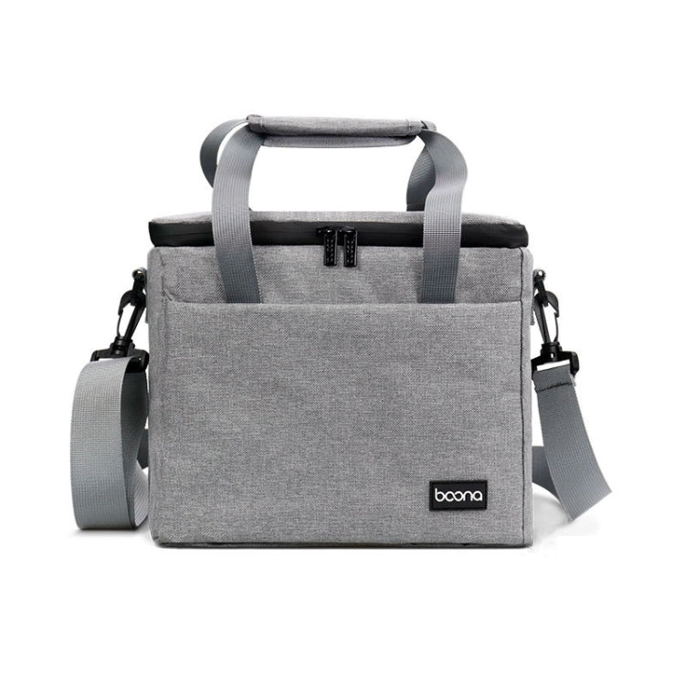 Baona BN-H001 Digital Camera Bag Casual Portable Camera Waterproof Bag, Size:Medium(Gray) - Strap Satchel by Baona | Online Shopping UK | buy2fix