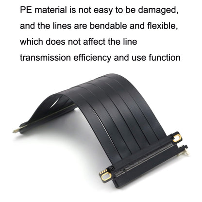 PCI-E 3.0 16X 180-degree Graphics Card Extension Cable Adapter Cable, Length: 10cm -  by buy2fix | Online Shopping UK | buy2fix