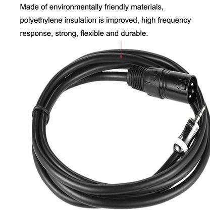 3.5mm To Caron Male Sound Card Microphone Audio Cable, Length:5m - Microphone Audio Cable & Connector by buy2fix | Online Shopping UK | buy2fix