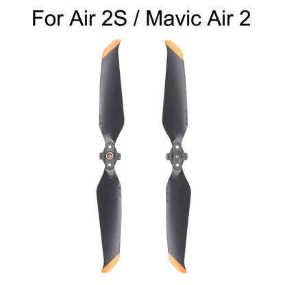 Original DJI Air 2S / Mavic Air 2 1 Pair Noise Reduction Propeller(Black) - DIY Propeller by DJI | Online Shopping UK | buy2fix