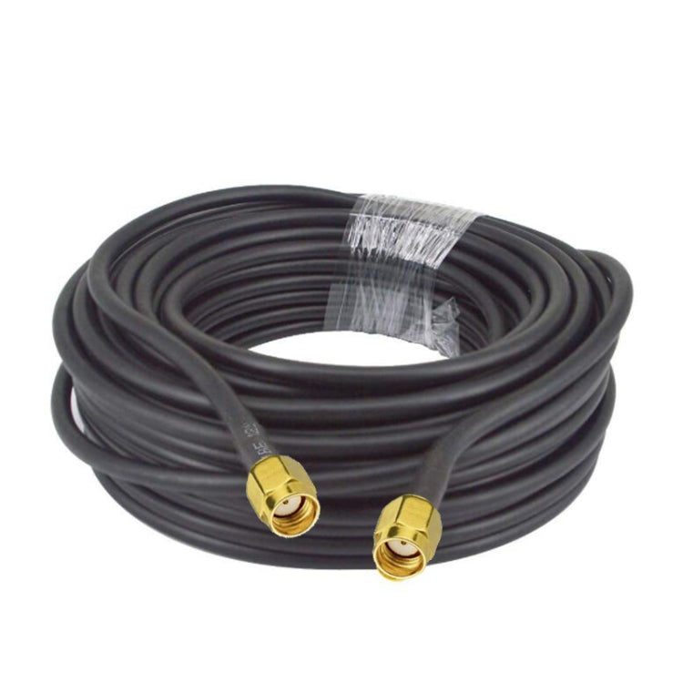 RP-SMA Male To RP-SMA Male RG58 Coaxial Adapter Cable, Cable Length:1.5m - Connectors by buy2fix | Online Shopping UK | buy2fix